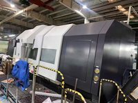 Tour CNC robuste 63300, longueur de tournage maximale 3300 mm, haute précision, équipement de tournage à charge lourde pour arbres longs