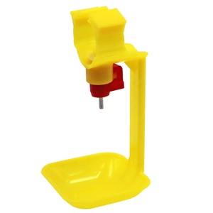 Automa Poultry Drinking Cups Plastic Chicken Broiler Water Lubing Nipple Hanging Chicken Drip Cup Nipple Drinkers
