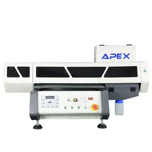 מדפסת UV דיגיטלית שטוחה APEX איכות תעשייתית UV 4060 a2 למתנה אישית חיסכון במקום