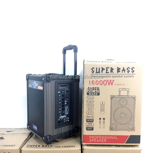 Nhà máy loa hoạt động loa 8 inch 40 Wát Xách Tay Karaoke loa với Mic không dây - Product Image 4