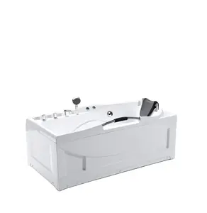 Nordic style old fashion contemporary indoor soaking over massage bathtub acrylic bath tub for the bathroom