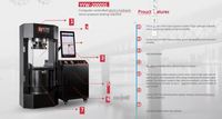Machine d'essai de compression automatique par ordinateur YIYU ASTM 0,5 % de résolution, 220 V ± 10 %, garantie d'un an, personnalisable, 2000 KN