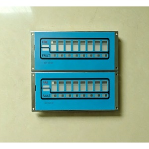 Panneau de commande d'alarme incendie AFA-MINERVA 665 (007/203/2) 8 zones Affichage monochrome AC 220V Fabriqué en Italie - Product Image 2