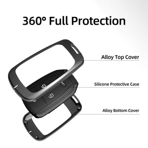 Étui de clé de voiture de luxe en alliage de zinc pour JAC Ruifeng A60 & OLIVER 2015-2017 Modèles S5/M5 - Coque métallique résistante aux rayures - Product Image 2