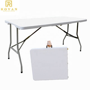 Bàn ngoài trời rẻ hơn gấp với kim loại gấp chân 8ft gấp bảng - Product Image 5