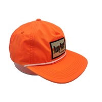Aangepaste Hoge Kwaliteit Heren Borduurwerk Snapback Hoed Ongestructureerde Nylon Snapback Cap