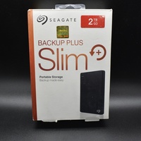 Оптовая продажа оригинального портативного внешнего жесткого диска Seagate Backup Plus Slim 2TB с интерфейсом USB 3.0 для ПК и Mac
