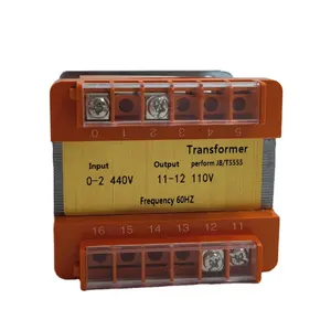 Meilleur appareillage de commutation et transformateur industriel monophasé/triphasé personnalisé 660v 480v à 220V 110V prix à vendre