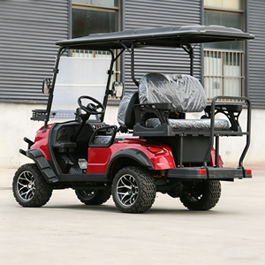 Carrito <span class=keywords><strong>de</strong></span> Golf Eléctrico Moderno <span class=keywords><strong>de</strong></span> 4 Plazas con Motor <span class=keywords><strong>de</strong></span> Corriente Alterna, Batería Libre <span class=keywords><strong>de</strong></span> Mantenimiento e Interior Confortable para Campos <span class=keywords><strong>de</strong></span> Golf - Product Image 5