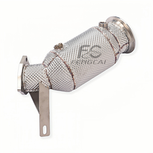 Tubo de Escape Aislado de Alto Rendimiento SS304 para Porsche Macan 2.0T EA888 <span class=keywords><strong>2022</strong></span>+, Tubo de Escape Personalizado de Alto Flujo, Ajuste OEM 1:1 - Product Image 4