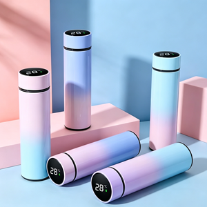 Diseño <span class=keywords><strong>de</strong></span> doble pared termo <span class=keywords><strong>de</strong></span> acero inoxidable deporte al aire libre Led inteligente botella <span class=keywords><strong>de</strong></span> agua inteligente con recordatorio para beber agua - Product Image 3