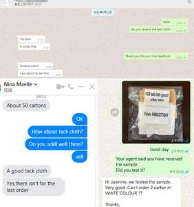 Tissu de nettoyage adhésif puissant pour l'automobile 35*80cm, nettoie les surfaces et élimine la poussière - Product Image 5