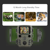 Mini caméra de surveillance H511C 20MP HD TFT 128x160 pour la chasse en extérieur, infrarouge, étanche, mini CCTV avec capteur CMOS