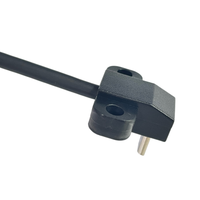 Câble micro USB 2.0 personnalisé à angle droit de 90 degrés, mâle vers femelle