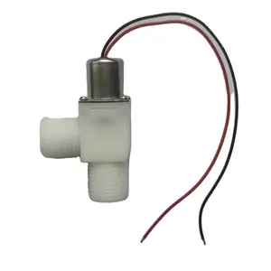 Mikro darbe Bistable solenoid vana 1/2 "plastik valf sensör sıhhi banyo ve pisuvar enerji tasarrufu vana