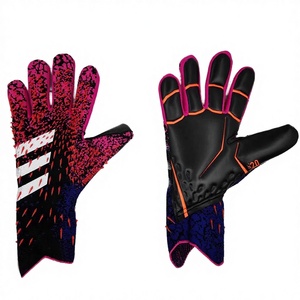 Unisex Football Goalkeeper <b>Gloves</b> Latex Material Powerful Catch Non-Slip Breathable Waterproof Finger Protection Wear-Resistant - Product Image 2