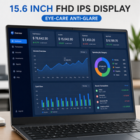 Ordinateur portable neuf 15,6 pouces FHD IPS Intel N95 Quad Core 3,4 GHz 16 Go de RAM 512 Go SSD Windows 11 Business