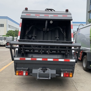 Camion à ordures compacté 4x2 <span class=keywords><strong>6m3</strong></span> Camion de collecte des déchets Dimensions avec châssis japonais - Product Image 5