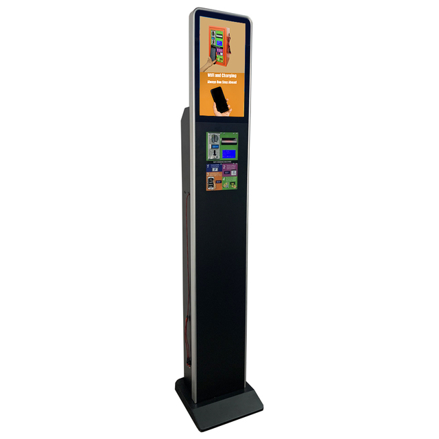 Tecnologia 2022 18.5 Inch Indoor Advertising Player Mobile Charging WiFi Vending Machines Kiosk for Sale