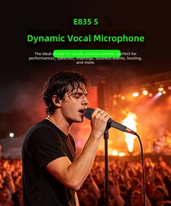 Micrófono Vocal Dinámico con Cable <span class=keywords><strong>E835S</strong></span> con Interruptor para Eventos de Karaoke en Escenario - Product Image 2