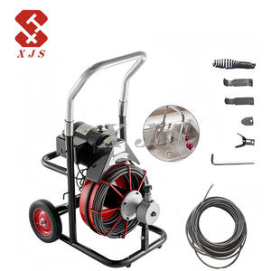 Nettoyeur de vidange électrique automatique Spring Pumbling <span class=keywords><strong>Snake</strong></span> Drain Pipe Cleaner Machine de nettoyage de vidange d'égout - Product Image 1