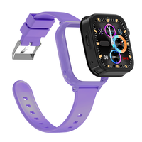 Reloj Inteligente Cuadrado para Niños 2026 con GPS, Tarjeta SIM 4G, Monitor de Actividad Física, Responde Llamadas y Realiza Pagos