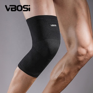 VBOSi 0067 Supporto per Ginocchio Personalizzato in Nylon Elastico, Protezione Completa per Sport, Basket, Baseball - Product Image 1