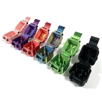 Boîte de rangement universelle pour flacons de 3 ml en plastique PLA imprimé en 3D avec logo/couleur personnalisés, coque rigide en peptide, pour 4/6/10 flacons