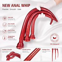 Bâtonnet anal extra-long flexible et lisse en forme d'alien, plug anal doux pour les fesses, dilatateur anal gradué de qualité SM unisexe