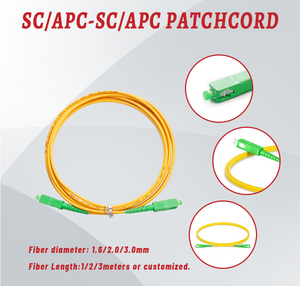 Single Model Fiber SC UPC Patchcord Pigtail for 4G and 3G Networks - Product Image 1