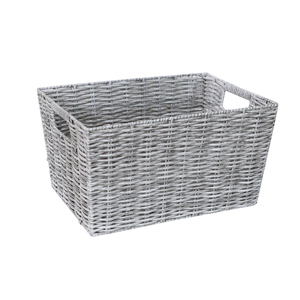 Storage Baskets Basket Basket Storage Household Fashion Design And Waterproof Decor Rectangular PP Plastic Storage Baskets Woven Basket