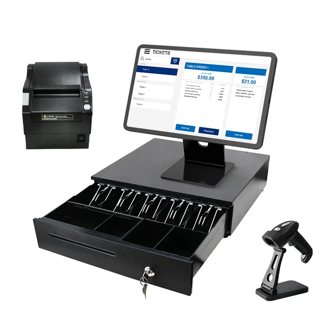 10 Inch Portable Pos System Cash Register Printer Financial Equipment Tablet Smart Android Pos Terminal