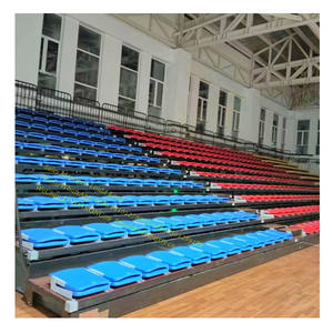 อัฒจันทร์พับได้สำหรับสนามกีฬาแบบมืออาชีพ ที่นั่งอัฒจันทร์แบบยืดหดได้ แท่นอัฒจันทร์แบบยืดหดได้สำหรับสนามกีฬา มีจำหน่าย - Product Image 6