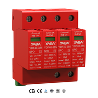 Dispositif de protection contre les surtensions YADA 1P/2P/3P/4P 40kA 25ns 1.8kV IP20 T2 385V AC pour armoire de distribution de station de recharge de véhicules électriques