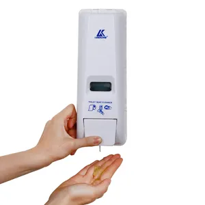 Nieuwste No-Punch Keukenhandmatige Zeepdispenser Badkamergootsteen Visuele Zeepdispenser Abs Handwasvloeistof Dispenser