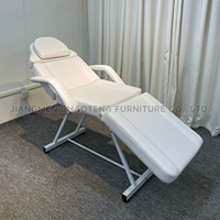 Klappbare Massageliege mit geteiltem Beinbereich, Hochwertige Multifunktionale Behandlungsliege für Spa, Tattoo, Medizin, Gesundheit & Heimgebrauch