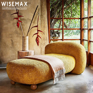 WISEMAX-muebles de diseño para el hogar, sofás modernos de tela reclinable, patas de madera, Diván, salón, <span class=keywords><strong>cama</strong></span> para dormitorio, hotel - Product Image 1