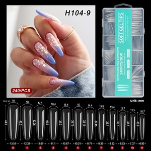 <span class=keywords><strong>Faux</strong></span> <span class=keywords><strong>ongles</strong></span> longs et droits, carrés, 240 pièces en boîte, capsules d'<span class=keywords><strong>ongles</strong></span> transparentes à couverture complète, <span class=keywords><strong>faux</strong></span> <span class=keywords><strong>ongles</strong></span> XXL - Product Image 6