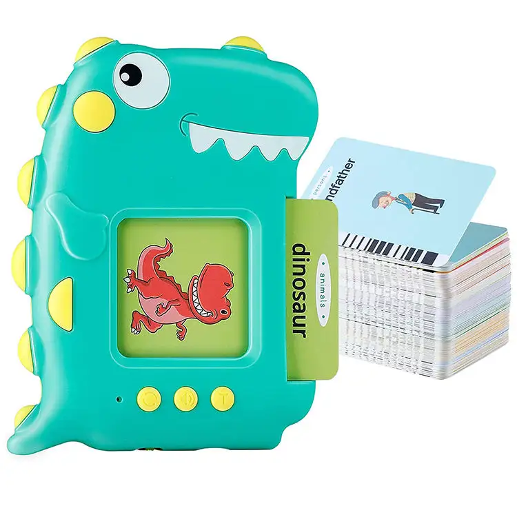 Usine OEM jouets éducatifs pour enfants équipement d'éducation précoce lecteur de cartes apprenant à parler carte flash intelligente