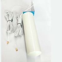 Antenne extérieure 4G LTE 698-2700 MHz 12 dBi omnidirectionnelle à barillet externe double TS9 pour routeur 4G LTE Verizon AT&T Sprint