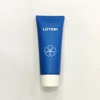 Contenitore cosmetico blu di alta qualità confezione in plastica PE lavaggio viso Shampoo lozione tubo 30ml 50ml 60ml 75ml 100ml 120ml