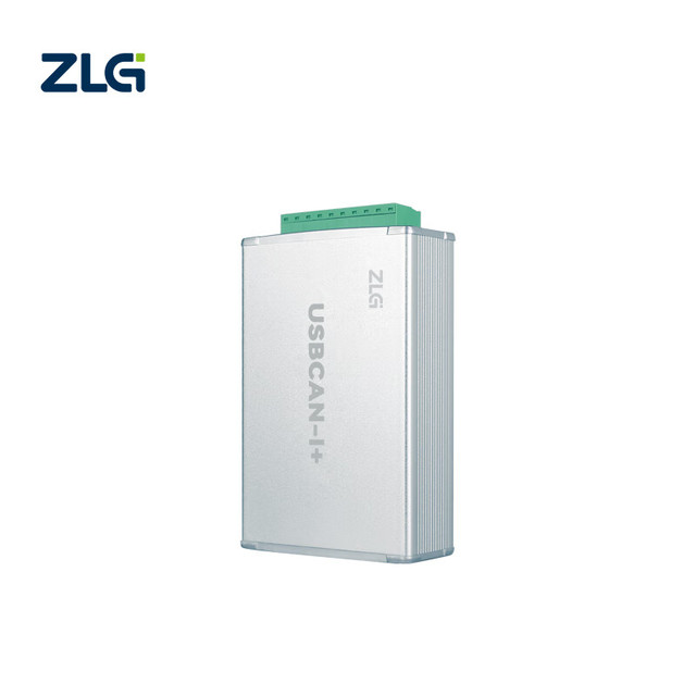 ZLG USBCAN-I+ 1-CH CAN Bus Adapter - USB 2.0 J1939/CANopen/DeviceNet for Automotive & Industrial Analyzer