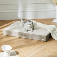 Vente chaude Tapis de litière pour animaux de compagnie en velours hollandais à motif personnalisé Amovible Lavable Fournitures pour animaux de compagnie en plein air Lit pour chien Lit pour chat