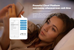 <span class=keywords><strong>Macchina</strong></span> per Caffè Macinato Fresco EXPOCCINO, Distributore Automatico da Tavolo Intelligente, Capacità Oltre 10L, Schermo Touch, Raffreddamento a Compressore 3kW - Product Image 5