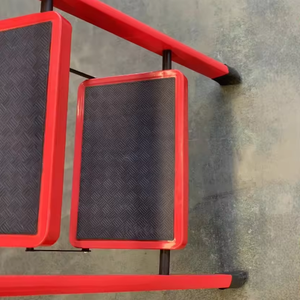 La escalera plegable portátil moderna de metal para el hogar es adecuada para varios lugares comerciales como barberías y salones de belleza. - Product Image 2
