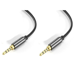 <span class=keywords><strong>3.5</strong></span> mét Nam đến Nam PVC Áo khoác âm thanh AUX dây TV Hộp xe Điện thoại loa dây với microphone jack cho MP3 người chơi - Product Image 1