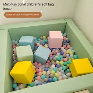 Winway Children's Playground Soft Bag Anti-collision Fence Combination Early Education Ocean Ball Pool Custom <strong>Indoor</strong> <strong>Slide</strong> Bobo - Product Image 3