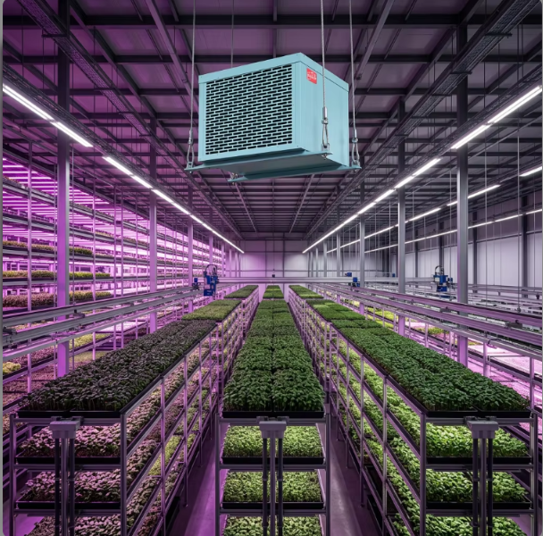 New Indoor Grow Room Dehumidifier 198L/D Industrial Grade Greenhouse Humidity Control System Hydroponics Agricultural Farm 220V · image 2
