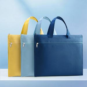 Sac de rangement horizontal <span class=keywords><strong>A3</strong></span> grande capacité à double couche, en tissu Oxford, étanche, pour étudiants, avec poignée, design simple - Product Image 5