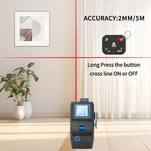 Nivel Láser de Líneas Cruzadas 3 en 1, 40m 60m 80m, Cinta Métrica Digital, Telémetro Láser, Medidor de Distancia Láser - Product Image 5